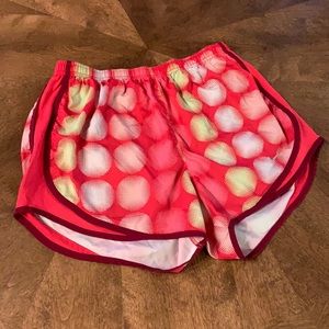 Nike polka dot running shorts